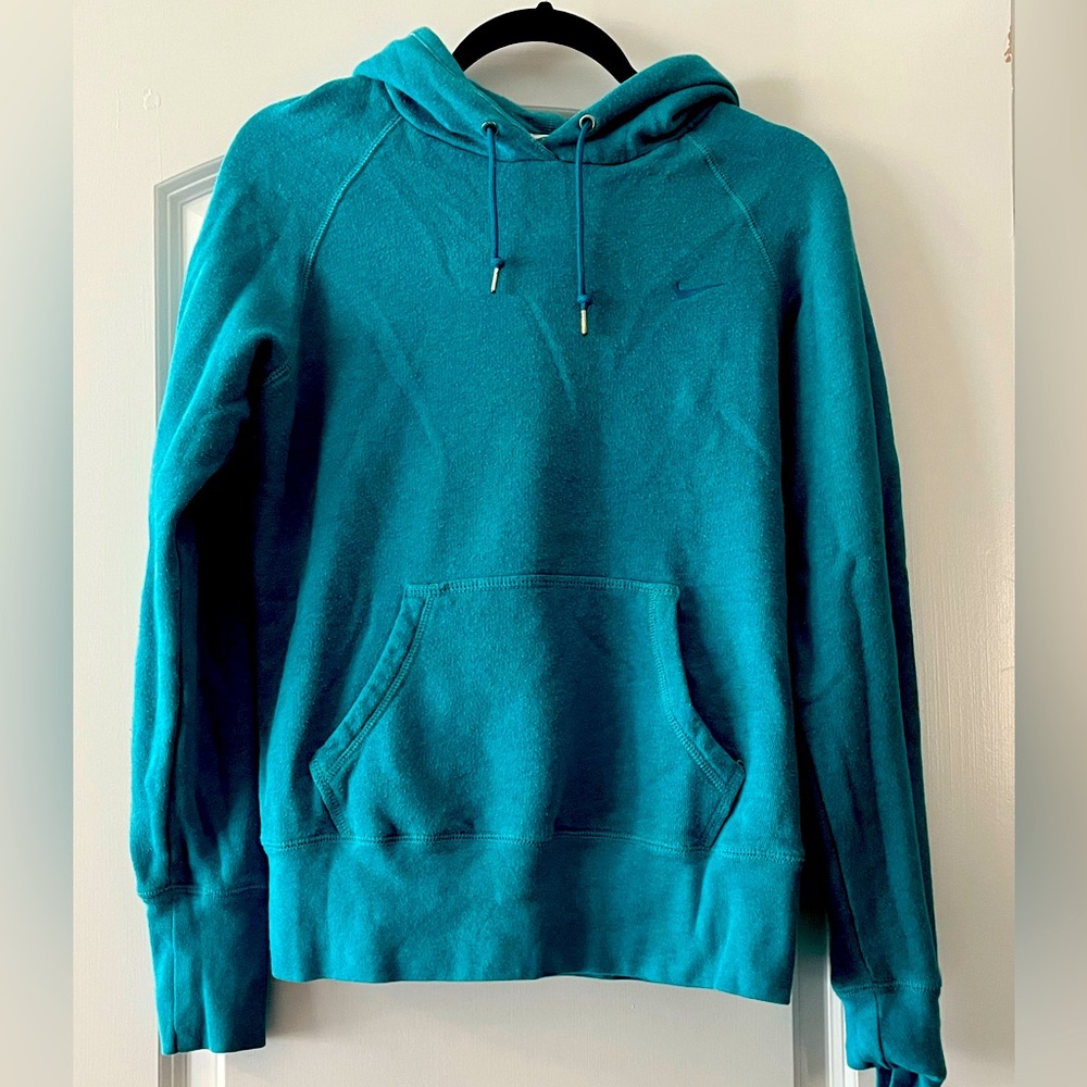 Teal hoodie from Nike size large